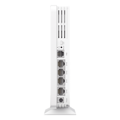 Punto de Acceso GPON / Wi-Fi 6 AX1800 / 1 Puerto GPON / 1 Puerto FXS VoIP / 4 Puertos Gigabit / Mesh / Montaje Escritorio-Pared | SIERRA STORE