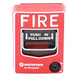 Estación Manual de Alarma Contra Incendio / Doble Acción / Con Cerradura y Llave / Exterior / UL 38 / ADA / Caja SB-I/O Incluida | SIERRA STORE