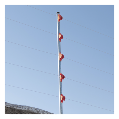 Aislador de Paso para Cerco Eléctrico / Aislamiento 18 kV / Resistencia Mecánica 10.2 kg / Protección UV / Diseño Anti-Arco / | SIERRA STORE