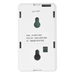 Sensor Inalámbrico 3 en 1 / Impacto + Apertura + Zona Externa / Gap 2.54 cm (1 in) / 345 MHz / Batería 5 Años | SIERRA STORE