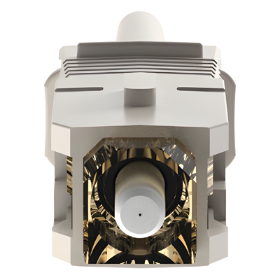 PANDUIT FSC2MC6EI - Conector de Fibra Óptica SC Simplex OptiCam, Multimodo 62/125 OM1, Pre-pulido, Color Beige | SIERRA STORE