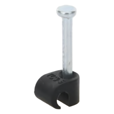 Grapa para Fibra Óptica / Clavo Integrado 19.1 mm / Polipropileno UV / Rango Térmico -10°C a +120°C / 100 Piezas | SIERRA STORE