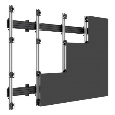 EPCOM INDUSTRIAL SDJH1670 - Riel de Aluminio / Longitud 1670 mm (65.7 ft) / Perfil 40 x 40 mm / Diseño Modular / 4 Direcciones de | SIERRA STORE