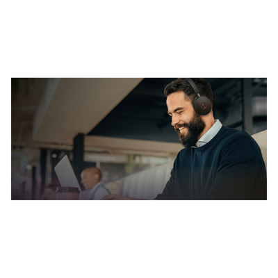 Diadema Inalámbrica Bluetooth / Cancelación de Ruido ANC Híbrida / 6 Micrófonos / Alcance 50 m (164 ft) / Autonomía 65 h / USB-C/A / | SIERRA STORE