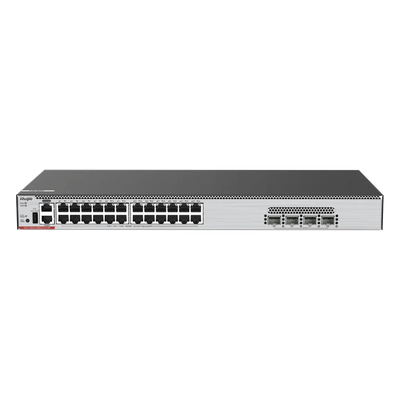 Switch Core PoE / 24 puertos Multi-Gigabit 5Gb/2.5Gb/1Gb/100M / 4x SFP28 25Gb / 802.3bt 370W / Capa 3 | SIERRA STORE
