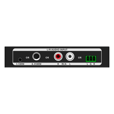 Extensor de Audio sobre IP / PCM 2.0 / Alcance 120 m (393.7 ft) / Matriz Flexible 1:1 1:N N:N / Múltiples Interfaces Analógicas / | SIERRA STORE