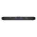 Switch Compartido USB 3.2 Gen 1 2x4 | Tipo de Host A+C | 5 Gbps | Botón Integrado | Selector Remoto | Diseño Compacto | InstaSync | SIERRA STORE