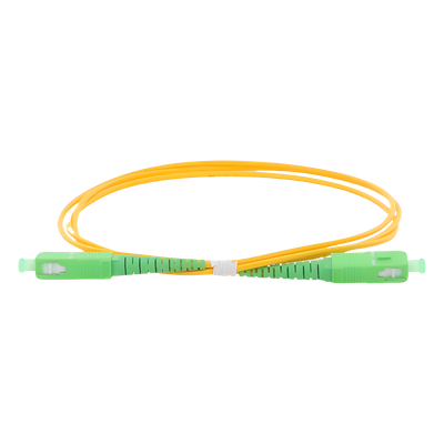 LINKEDPRO BY EPCOM LPSM2SCASCAS1 - Jumper de Fibra Óptica / SC/APC-SC/APC / Monomodo OS2 G.652D / Simplex / 1 Metro (3.28 Pies) / 2mm | SIERRA STORE