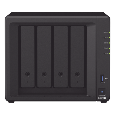 Servidor NAS de escritorio con 4 bahías / Hasta 64 TB | SIERRA STORE