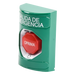 Botón de Salida de Emergencia / Texto en Español / Acción Mantenida / LED de Iluminación / Cubierta Transparente / UL cUL ADA | SIERRA STORE