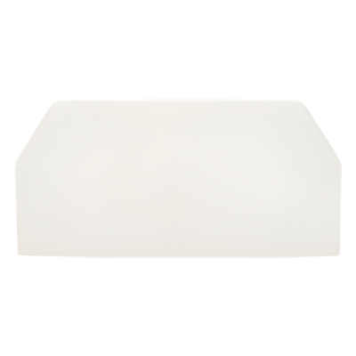 PANDUIT T45ECIW - Tapa Final para Canaleta / PVC Rígido UL94 V-0 / Temperatura 0 a 50°C / Instalación Pared, Techo o Piso / Blanco Mate | SIERRA STORE