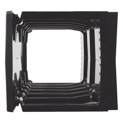 PANDUIT PR2HF4 - Organizador de Cables Horizontal / 19in / 4UR / Cubierta Magnética de Doble Bisagra / ABS / 1.33ft de Profundidad | SIERRA STORE