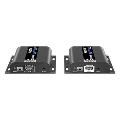 Extensor HDMI sobre IP / 4K@60Hz / 120 m (393.7 ft) / HDMI 2.0 / HDCP 2.2 / 18 Gbps / Matriz 256x256 / IR Bidireccional | SIERRA STORE