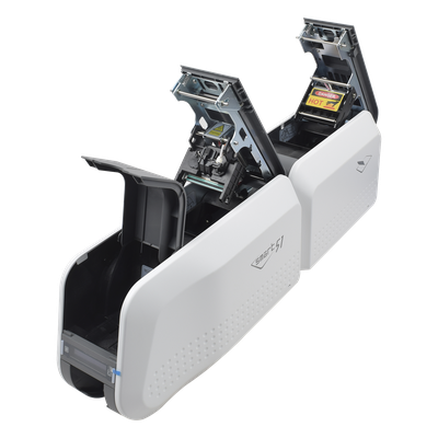 Impresora de Tarjetas PVC / Doble Cara Automática / 300 dpi / Laminador Integrado / USB / 100 Tarjetas Entrada | SIERRA STORE