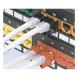 PANDUIT PSL-DCPLRX - Kit de 10 Dispositivos para Impedir Desconexión de Plug RJ45, Color Rojo, Incluye Herramienta para | SIERRA STORE