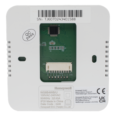 Controlador de Temperatura de Pared / Fan Coil 2 o 4 Tubos / Salida On/Off / Control de Ventilador Manual o Automático / Alimentación | SIERRA STORE