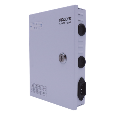 Fuente de Alimentación Profesional / 9 Canales / 16 A Total / 1.8 A por Salida / 11-15 VCC Ajustable / 200 W / Rango Extendido -20°C a | SIERRA STORE