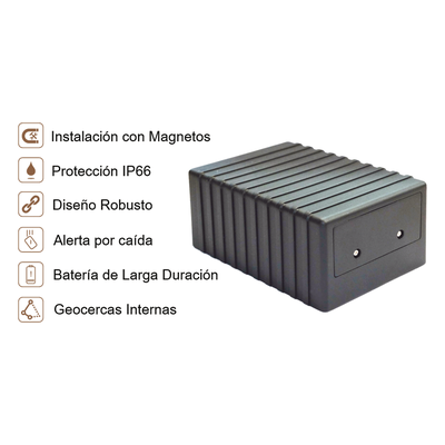 Localizador (GPS)  3G especial para contenedores con proteccion contra agua IP66, antenas internas y bateria de larga duracion | SIERRA STORE