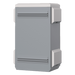 Gabinete Exterior IP55 / Acero SPCC 680 x 480 x 315 mm / Rieles DIN / 4 Placas Laterales / Microswitch | SIERRA STORE