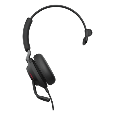 Jabra Evolve 2 40, Auricular mono versión UC con aislamiento de ruido, conexión USB-C y indicador de ocupado (Busylight) | SIERRA STORE