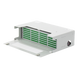 Distribuidor de Fibra Óptica / 144 Empalmes / 144 Acopladores SC/APC / 144 Pigtails SC/APC / 19" / 3 UR / 12.8" Profundidad | SIERRA STORE