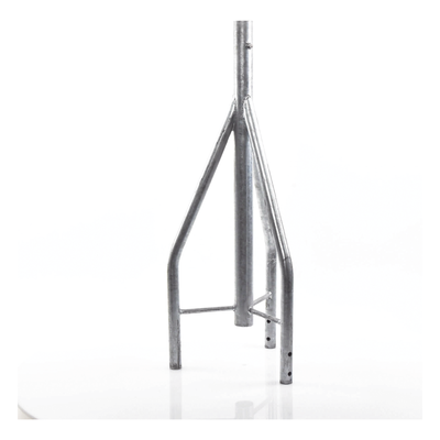 Tramo de Remate para Torre / Acero ASTM A36 / Galvanizado por Inmersión en Caliente / 3 Opresores para Pararrayos / Longitud 350 mm | SIERRA STORE