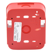 Caja de Montaje en Pared / Para Sirena / Color Rojo / Diseño Compacto / Compatible Serie L | SIERRA STORE