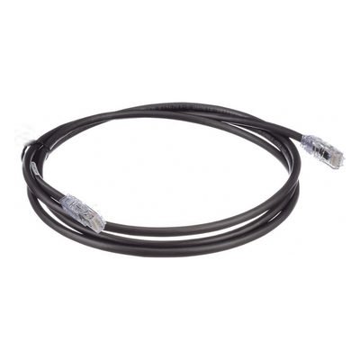 PANDUIT UTP6AX7BL - Cable de Parcheo UTP / Cat6A / 24 AWG / CM / 2.13 m (7 pies) / Negro | SIERRA STORE