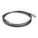 PANDUIT UTP6AX7BL - Cable de Parcheo UTP / Cat6A / 24 AWG / CM / 2.13 m (7 pies) / Negro | SIERRA STORE