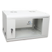 Gabinete de Pared 6U / 19" / Profundidad 455 mm (1.49 ft) / Cristal Templado / Carga 80 kg / Acero Reforzado | SIERRA STORE
