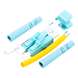 SIEMON FC2-LC-MM-J12 - Conector de Fibra Óptica LC Duplex / Epoxi y Pulido / Multimodo / Fibra Recubierta / Color Aqua / 50 Unidades | SIERRA STORE