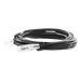 LINKEDPRO BY EPCOM LP-UT6A-500-BK-28 - Cable de Parcheo Slim UTP Cat6A / 5 m (16.40 ft) / 28 AWG / RJ45 / Negro | SIERRA STORE