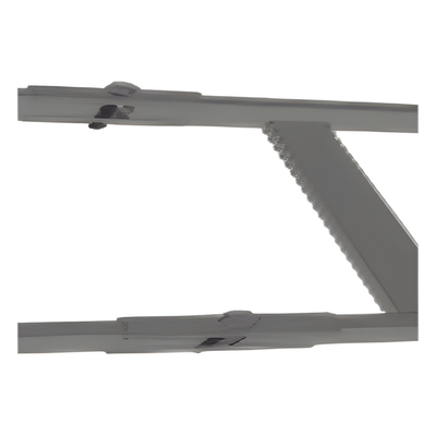 Cople para Escalera Tubular / 1.5" de Peralte / 12" de Ancho / Acero al Carbón con Pintura Epóxica | SIERRA STORE