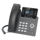 Teléfono IP / 3 Líneas SIP / 6 Cuentas / Pantalla 2.4" / PoE / Gigabit / Audio HD Opus | SIERRA STORE