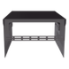 EPCOM INDUSTRIAL SRX21U - Gabinete de acero en color negro, para usar como base con radio aéreo IC-A120 y fuente de alimentación | SIERRA STORE