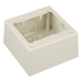 PANDUIT JBP2DIW - Caja de Pared Superficial Doble / PVC Autoextinguible / 5.19 x 5.19 x 2.75 in (131.9 x 131.9 x 69.8 mm) / Blanco Mate | SIERRA STORE