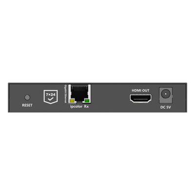 Extensor HDMI sobre IP / 4K@60Hz / Cero Latencia / 100 m (328 ft) / IR Bidireccional / RS-232 / ARC / Salida Loop / IPColor | SIERRA STORE