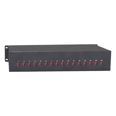 Fuente de Alimentación RACK / 16 Puertos / 480 W / 24 Vca / 20 A Total / 1.25 A Administrado por Canal / 19" | SIERRA STORE