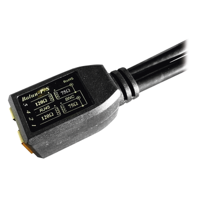 EPCOM BALUN-E1-P - Balun E1 / Adaptador 75 a 120 ohms / Pigtail BNC a RJ45 / 2048 kbps / 0.2 dB pérdida | SIERRA STORE