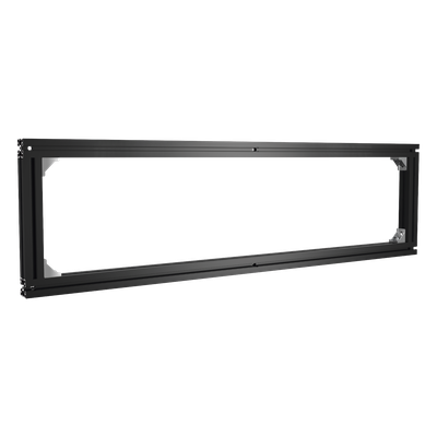 HIKVISION DS-DL126033W - Montaje de Pared para 2 Paneles LED / Aluminio / Interior / Diseño 1x2 / 4 kg / Compatible MWF, GWF, CWF, ZWDB | SIERRA STORE