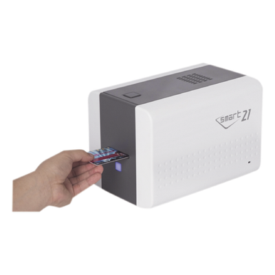 Impresora de Tarjetas PVC / Semi-Automática Manual / Color y Monocromo 24 s / Resolución 300/600/1200 ppp / Borde a Borde / CR80 PVC y | SIERRA STORE