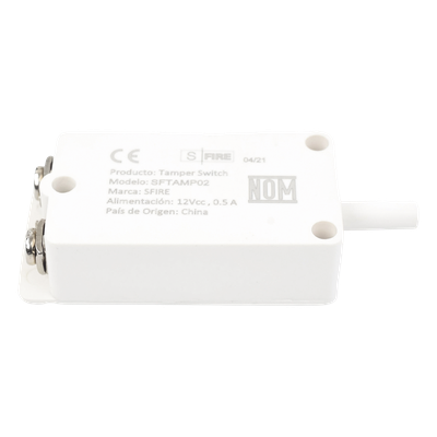 Tamper Switch / Contactos de Plata / 0.150 Ω Máx / 12 VDC / 0.5 A / Certificación UL y CE | SIERRA STORE
