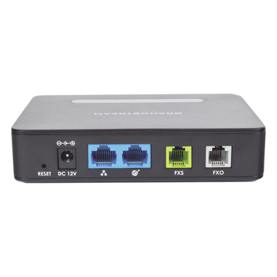 Adaptador de Teléfono Analógico / 1 Puerto FXS / 1 Puerto FXO / HD VoIP / Fax T.38 / Ultra Compacto | SIERRA STORE