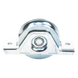 Rueda para Puerta Corrediza / 8 cm / Acero Galvanizado / Carga 180 kg / Fijación Inferior | SIERRA STORE