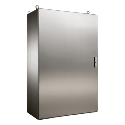 Gabinete de Acero Inoxidable / IP55 / IK10 / 800x1600x400 mm / 31.5x63x15.7 in / Carga 80 kg / Exterior Telecom | SIERRA STORE