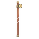 Electrodo Dinámico de Cobre y Sales / Ø28 mm x 2000 mm (6.56 ft) / 3.5 kg / Vertical | SIERRA STORE