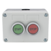 ACCESSPRO XBS-SW-21 - Botonera de Control / IP40 / 24 VCD / 106 x 72 x 58 mm / 4.17 x 2.83 x 2.28 in / Start-Stop / NO | SIERRA STORE