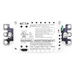 Tomacorriente Inteligente Z-Wave / 120 VCA 60 Hz / Carga 1800W Resistiva / Alcance 20.5 m (67.3 ft) / Empotrable Interior | SIERRA STORE