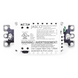 Tomacorriente Inteligente Z-Wave / 120 VCA 60 Hz / Carga 1800W Resistiva / Alcance 20.5 m (67.3 ft) / Empotrable Interior | SIERRA STORE