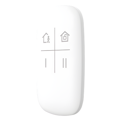 HIKVISION DS-PKF1-WB(B) - Control Remoto de Alarma / Armado y Desarmado / RF Bidireccional 433 MHz / Autonomía 3 Años / 16 g / -10°C a | SIERRA STORE